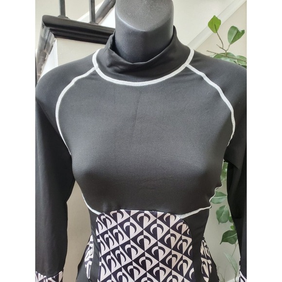 Lala Black Streetwear Autumn Fashion Skinny Slim Bodycon Jumpsuit Size Small - Picture 2 of 9